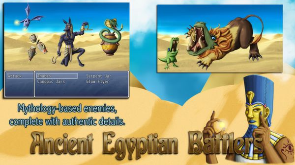 скриншот RPG Maker: Egyptian Myth Battlers 0