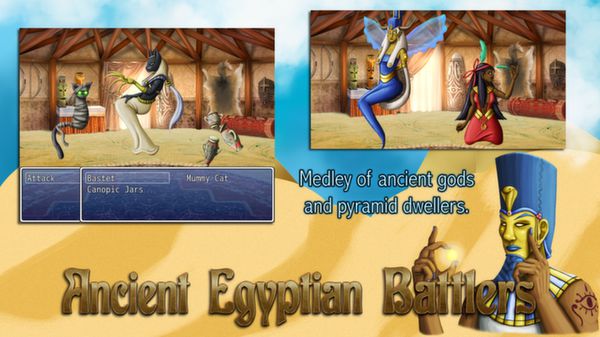 скриншот RPG Maker: Egyptian Myth Battlers 2