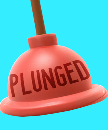 Plunged