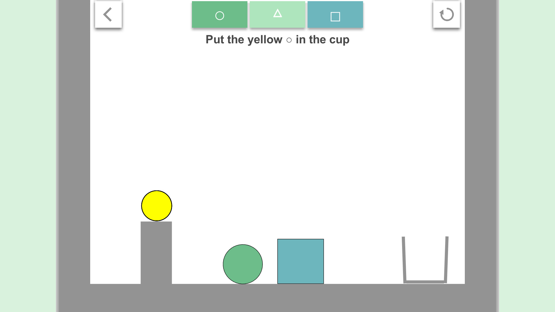 ○ △ □ -circle triangle square- screenshot 1