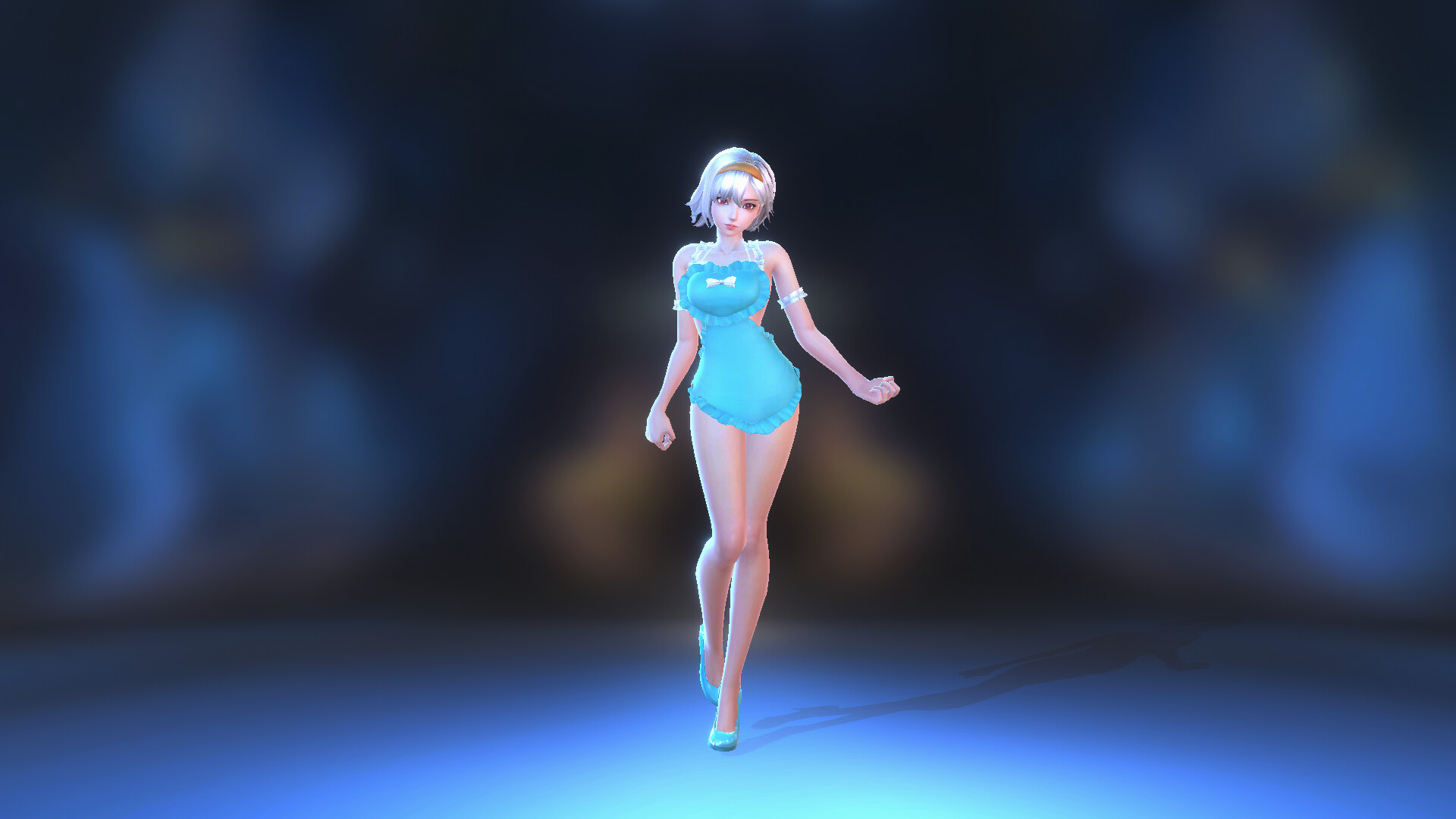 Angel Legion-DLC Seductive Maid (Cyan) screenshot screenshot 1