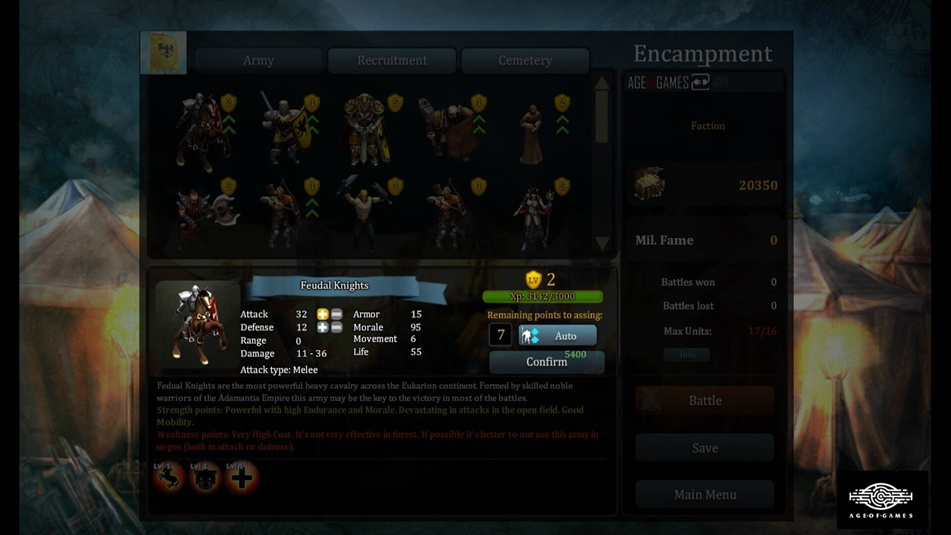 Fantasy Kommander: Eukarion Wars #5