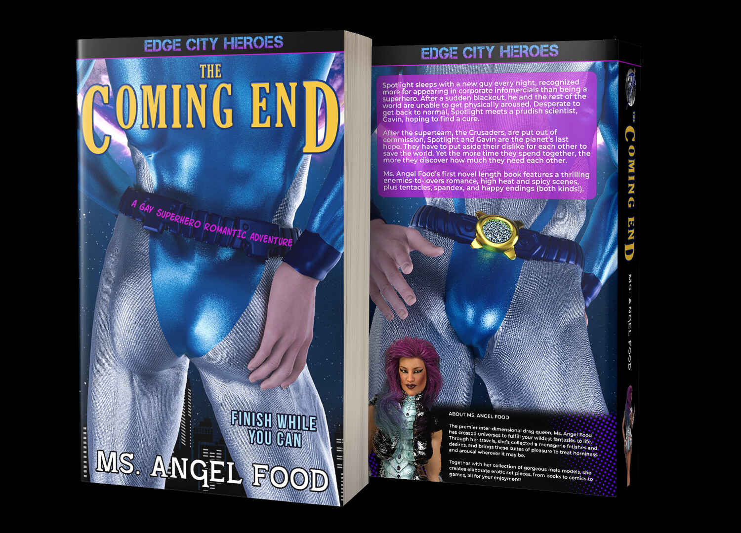 The Coming End: A Gay Superhero Erotic Novel (eBook) PC gameplay screenshot 2 of 3