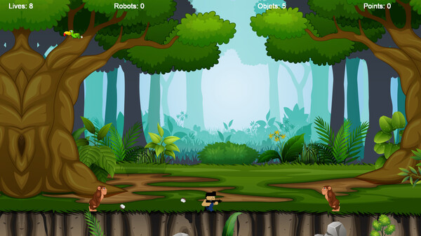 Скриншот из Cabezurrio vs Robots