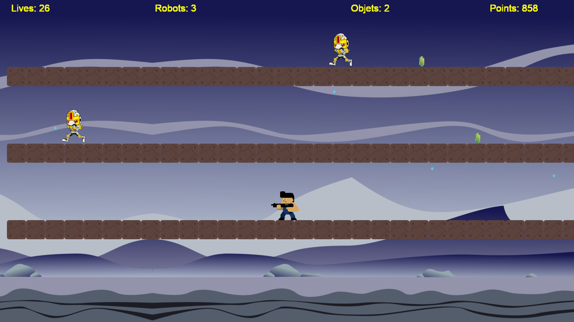 Cabezurrio vs Robots #11