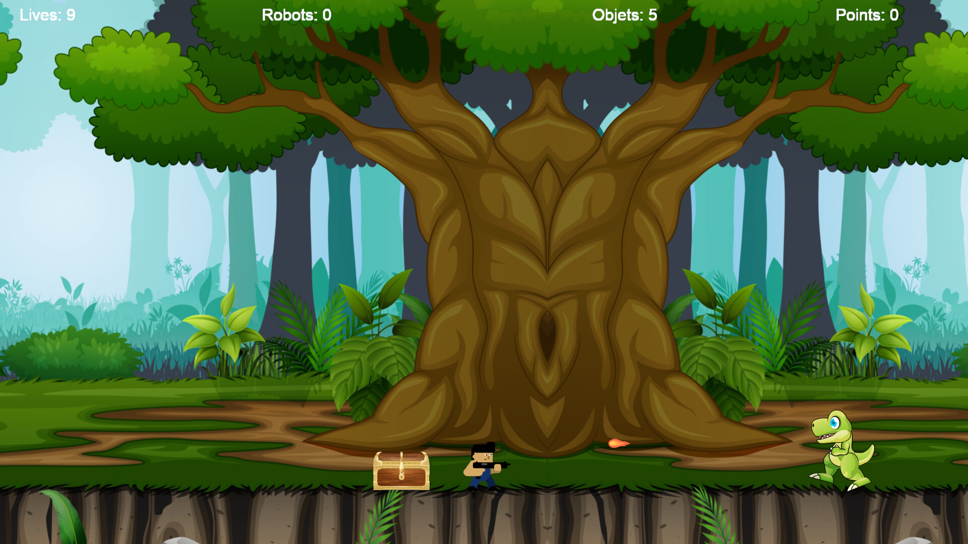 Cabezurrio vs Robots #10