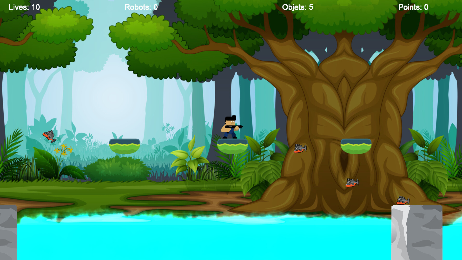 Cabezurrio vs Robots #5