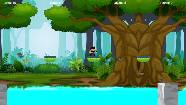 Скриншот из Cabezurrio vs Robots