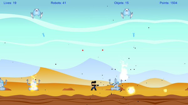 Скриншот из Cabezurrio vs Robots