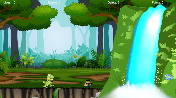 Скриншот из Cabezurrio vs Robots