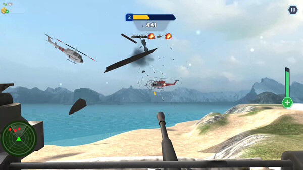 Coast Defender game for Linux 1