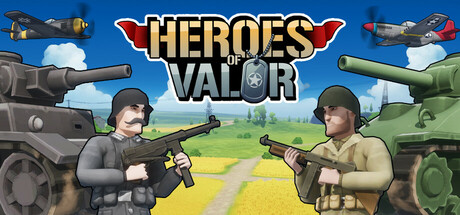 Steam header art for Heroes of Valor