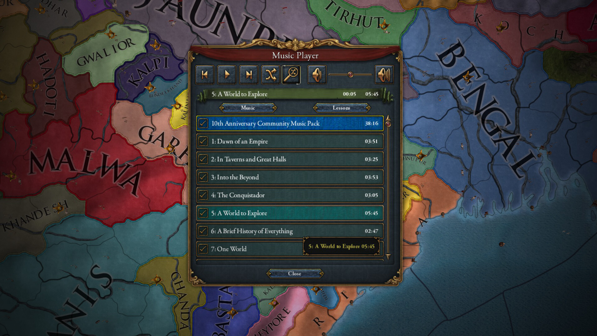 Europa Universalis IV: 10th Anniversary Community Music Pack screenshot thumbnail screenshot 4