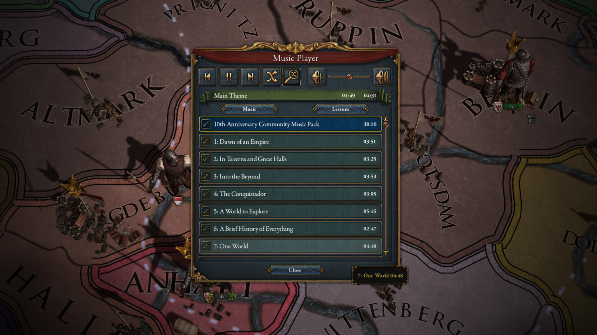 Europa Universalis IV: 10th Anniversary Community Music Pack screenshot thumbnail screenshot 6