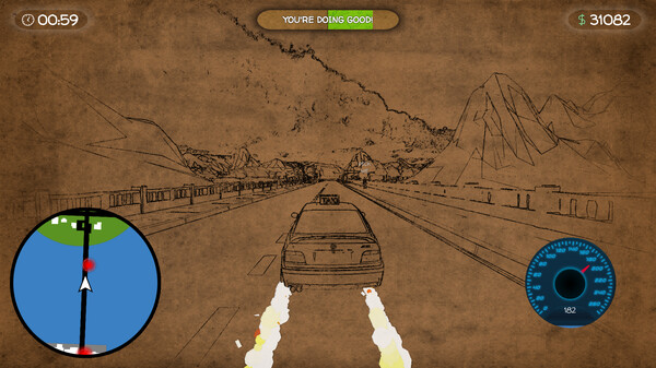 Скриншот из Doodle Taxi