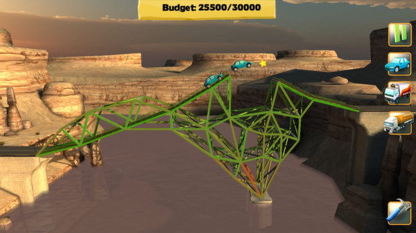 скриншот Bridge Constructor 1