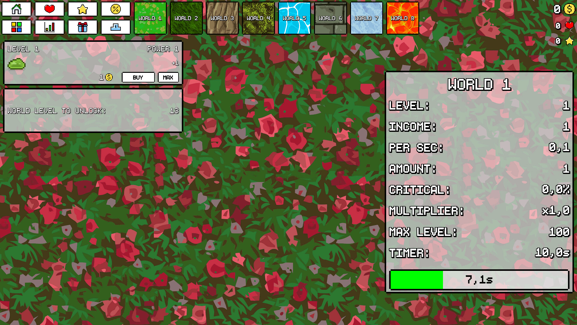 Idle Worlds screenshot 1