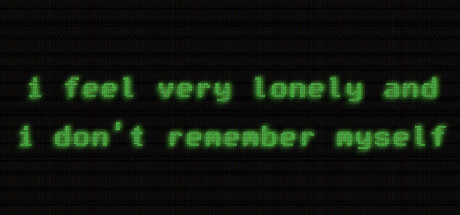 i feel very lonely and i don't remember myself header banner