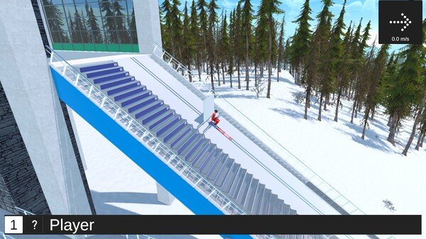 Скриншот из Ski Jumping PVP