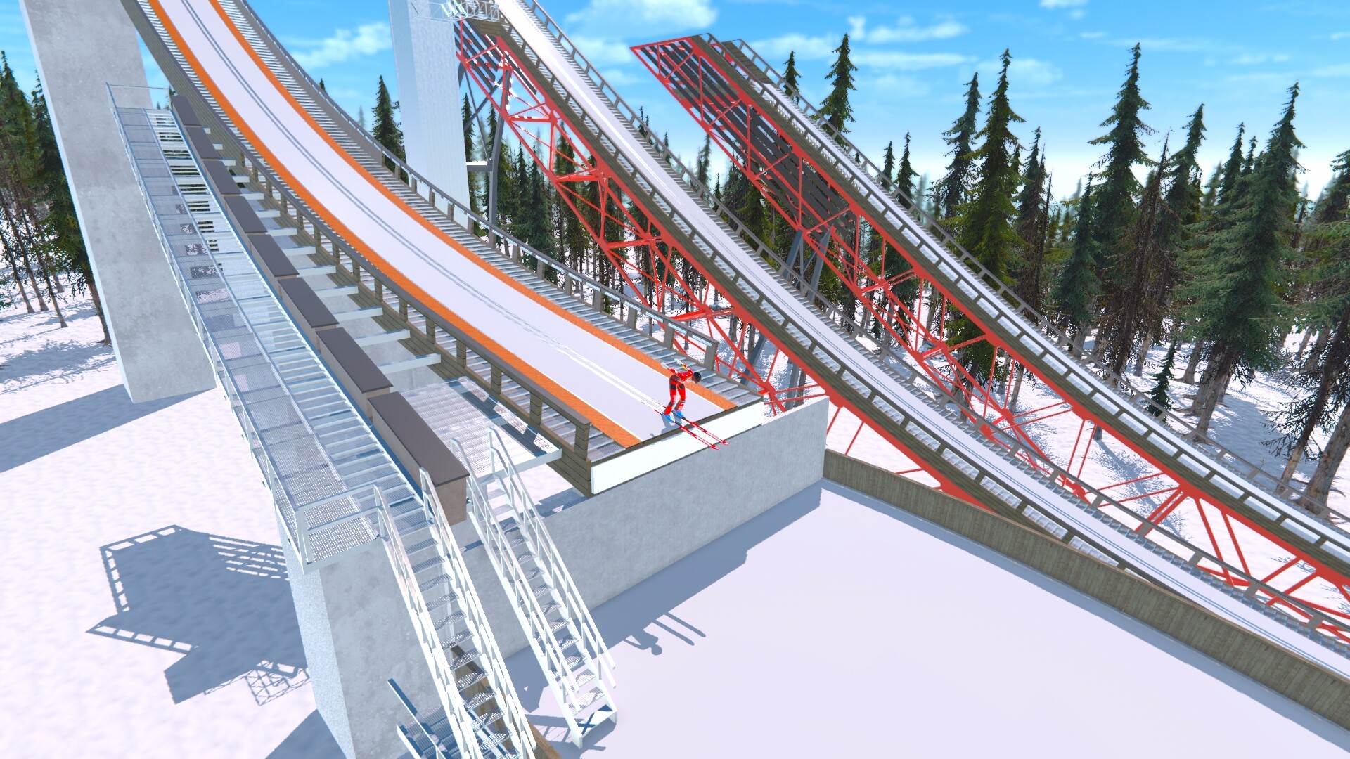 Ski Jumping PVP screenshot 1