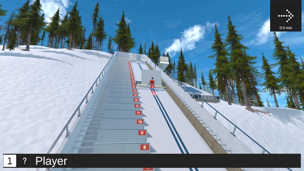 Скриншот из Ski Jumping PVP