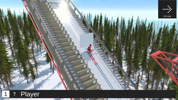 Скриншот из Ski Jumping PVP