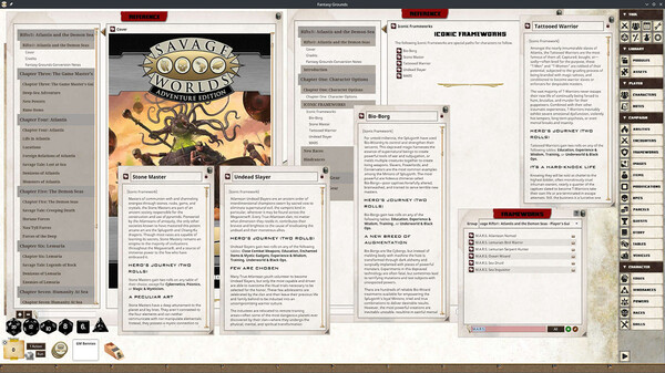 Fantasy Grounds - Rifts(R) for Savage Worlds: Atlantis and the Demon Seas Sourcebook for steam Fantasy Grounds - Rifts(R) for Savage Worlds: Atlantis and the Demon Seas Sourcebook for steam
