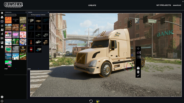 Glowstick game for Linux 1