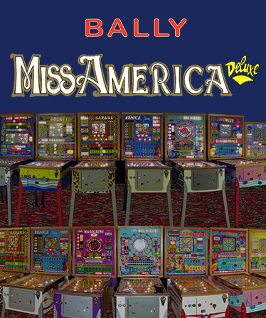Bingo Pinball Gameroom - Bally Miss America Deluxe