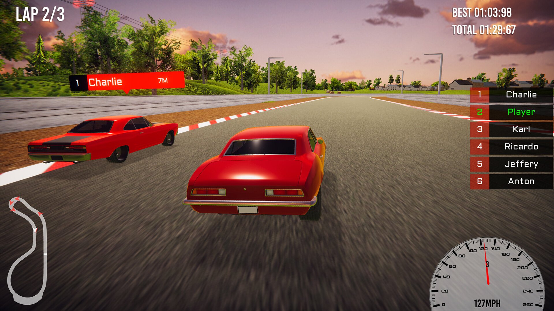 Sunset Racer screenshot screenshot 4