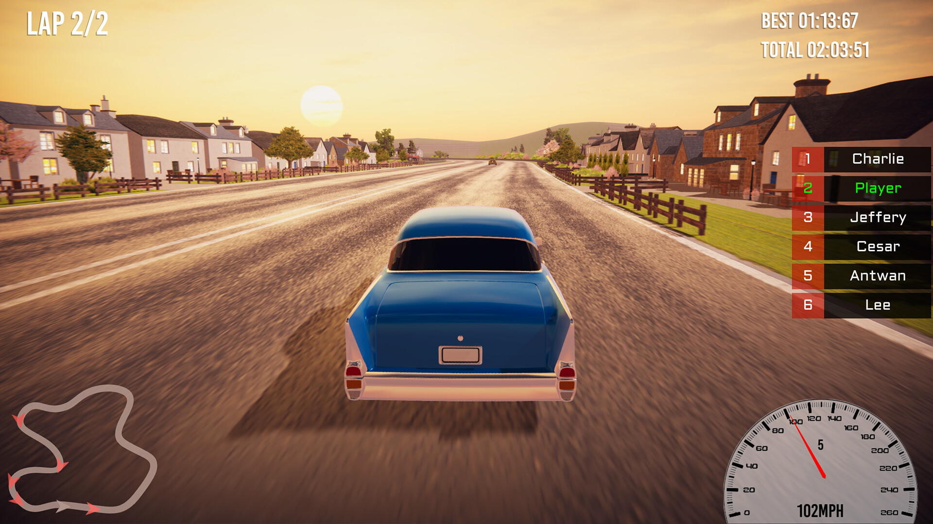 Sunset Racer screenshot screenshot 9