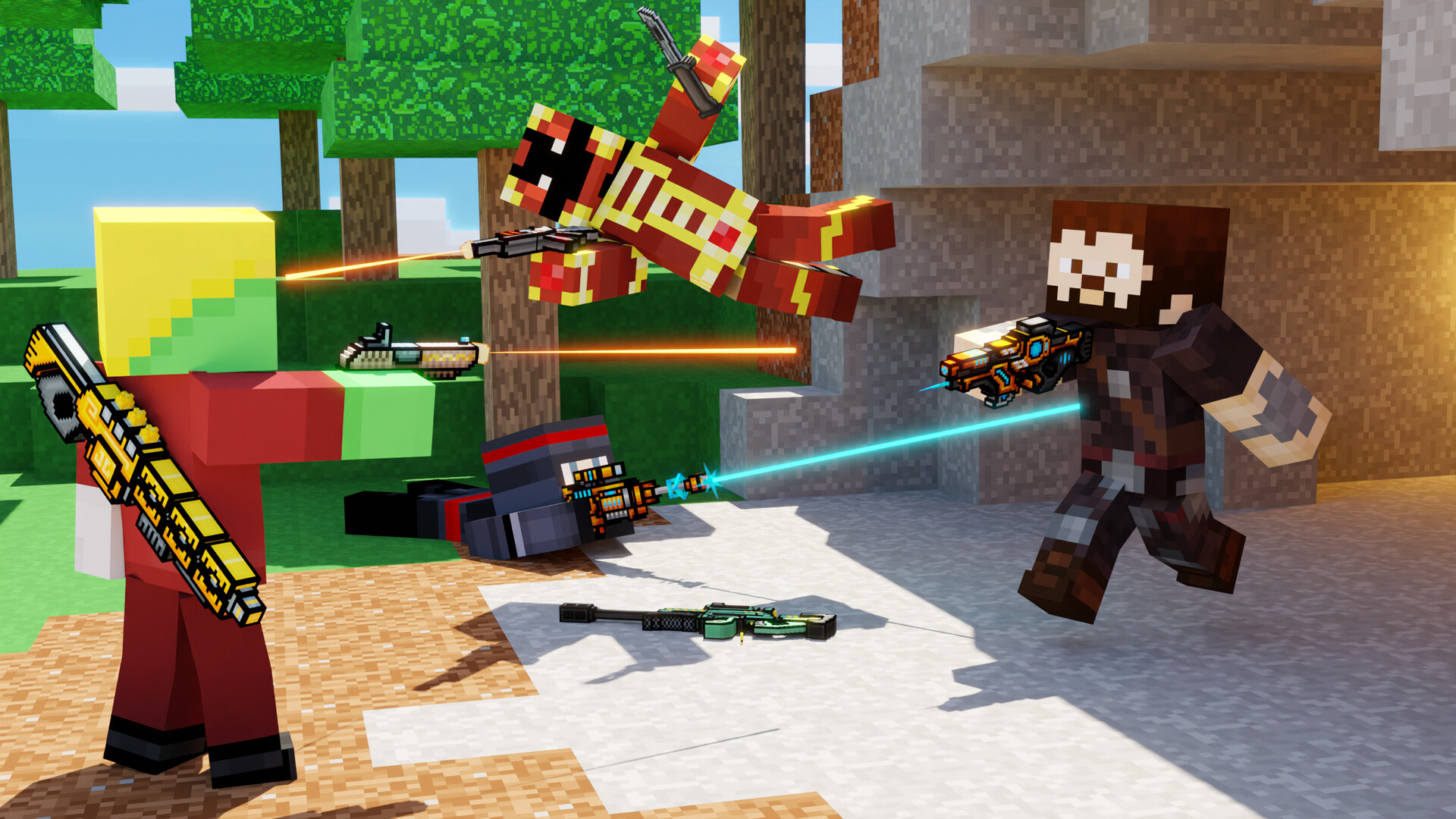 Pixel Royale 3D screenshot 1