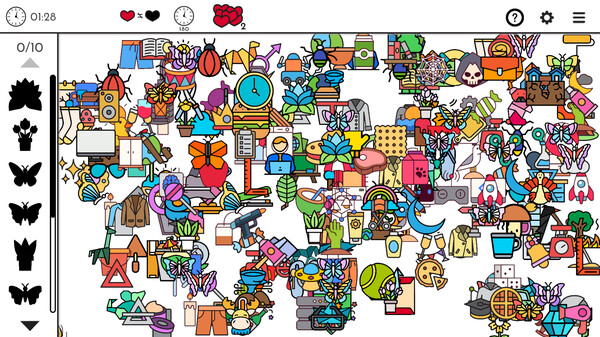 Infinite Seek and Find game for Linux 1
