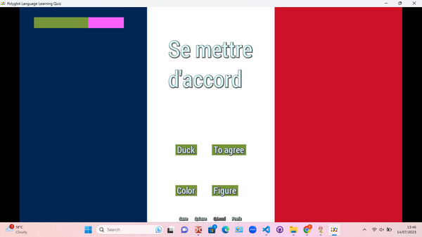 Скриншот из Polyglot Language Learning Quiz