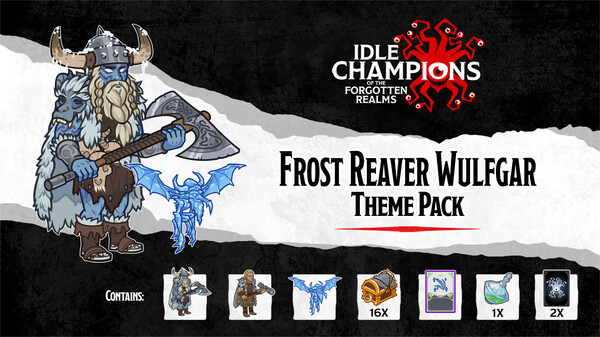 Idle Champions - Frost Reaver Wulfgar Theme Pack for steam Idle Champions - Frost Reaver Wulfgar Theme Pack for steam
