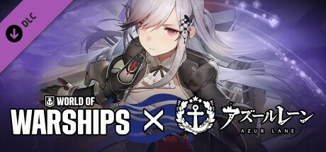 World of Warships × Azur Lane: Commander Dunkerque banner image