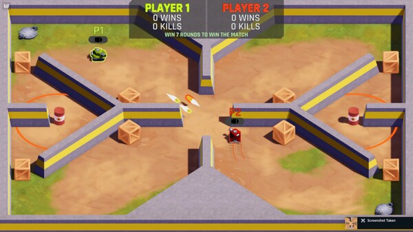 Скриншот из Tanked Out!