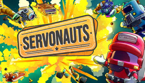 Capsule image of "Servonauts" which used RoboStreamer for Steam Broadcasting