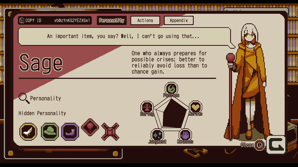 Скриншот из Refind Self: The Personality Test Game