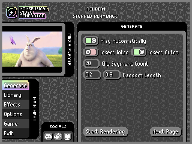 Nonsensical Video Generator screenshot 1