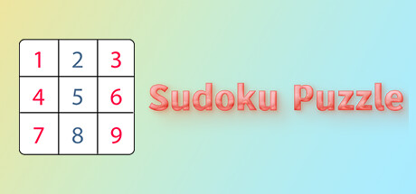 Sudoku puzzle banner image