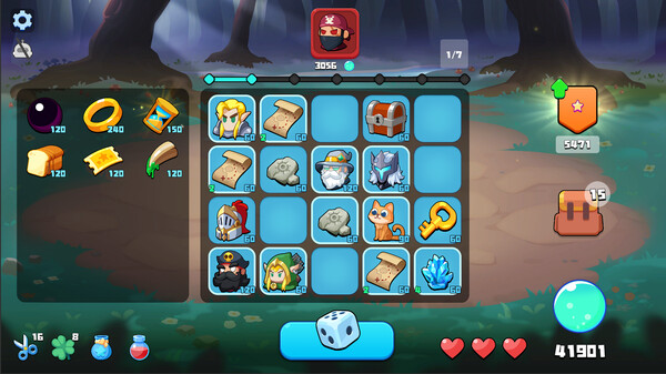 Screenshot of LuckLand