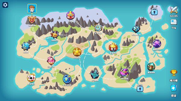 Screenshot of LuckLand