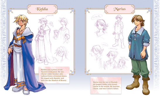 Rhapsody II: Ballad of the Little Princess - Mini Art Book (Rhapsody: Marl Kingdom Chronicles)