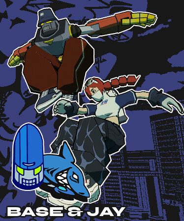 Bomb Rush Cyberfunk DLC - Base & Jay