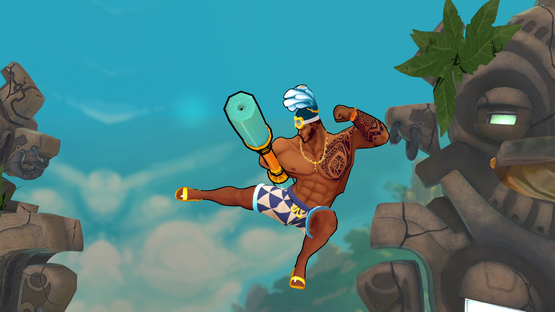 Rushdown Revolt: Pool Party Seth screenshot screenshot 2