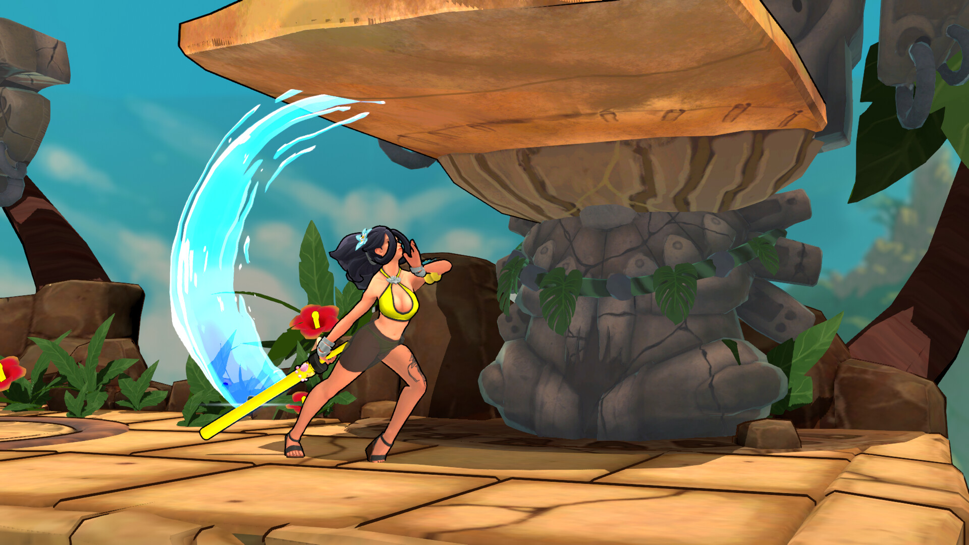 Rushdown Revolt: Pool Party Zhurong screenshot thumbnail screenshot 2