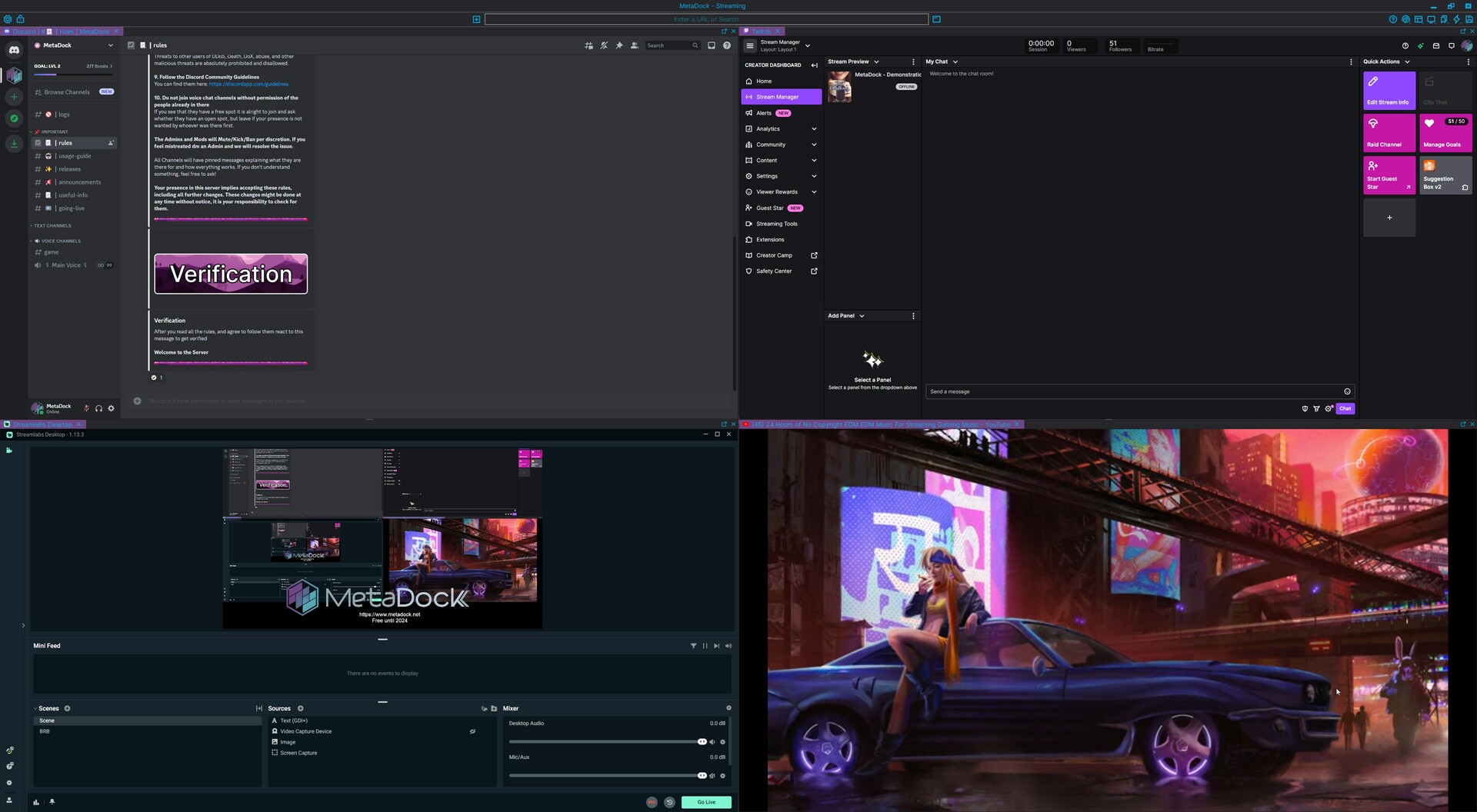 MetaDock screenshot 1