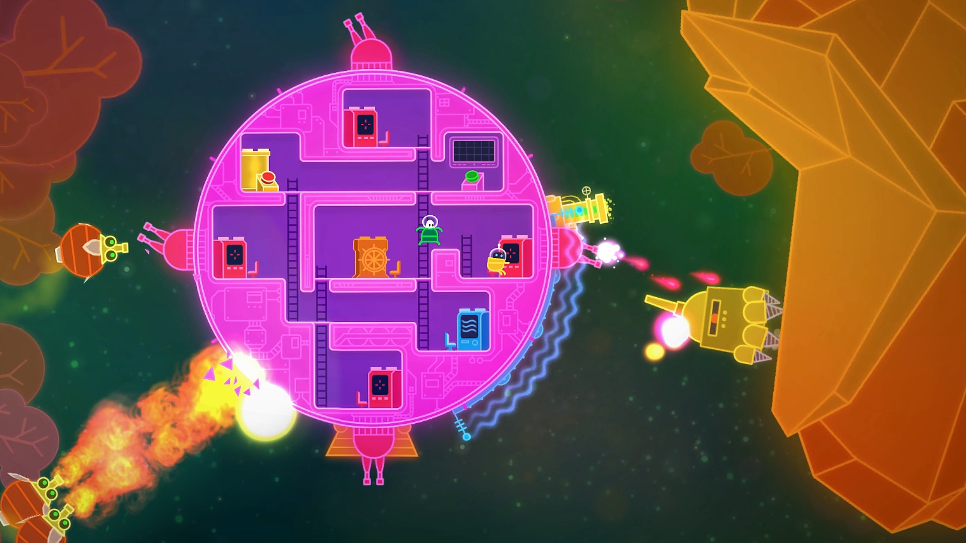 Lovers in a Dangerous Spacetime Resimleri 