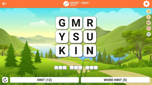 Square Word: Back to Work game for Linux 1